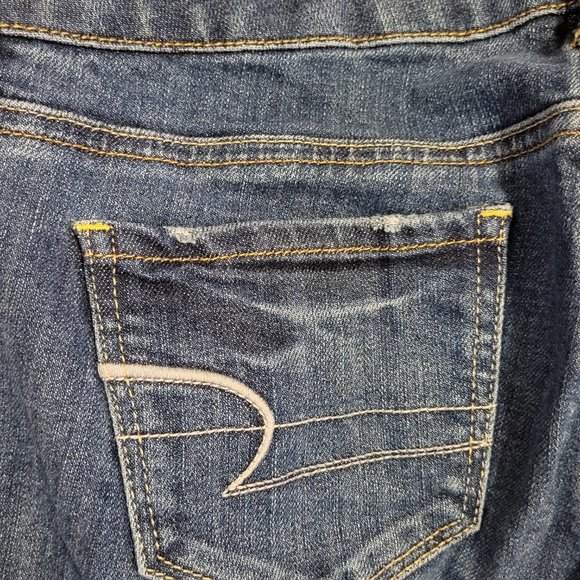 American Eagle Stretch Skinny Denim Jeans Size: 4 - Picture 6 of 10